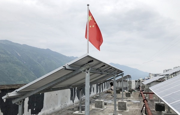 巫山縣縣政府10kw光伏并網發電系統案例