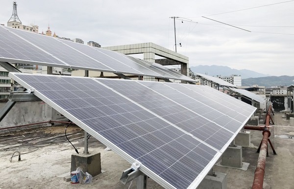 巫山縣縣政府10kw光伏并網發電系統案例