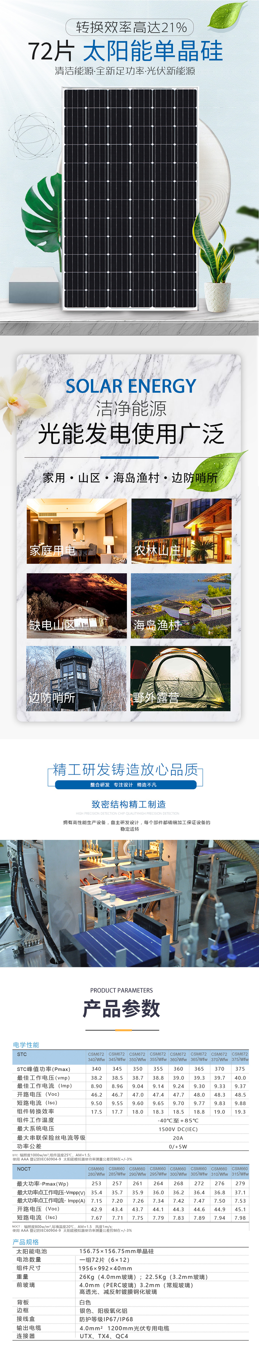 單晶72片